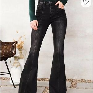 Women’s Flying Monkey Black Flare Jeans